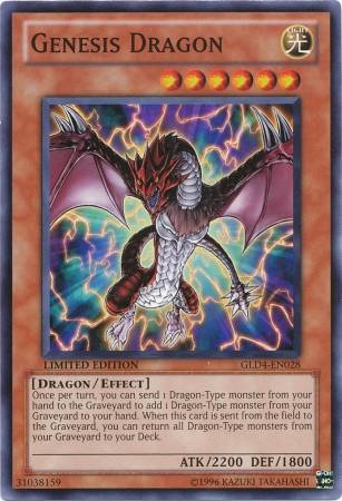 Dragão Genesis / Genesis Dragon (#GLD4-EN028)