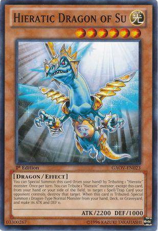 Dragão Hierático de Su / Hieratic Dragon of Su (#GAOV-EN023)