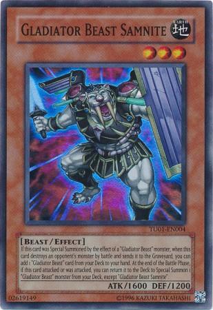 Besta Gladiadora Samnite / Gladiator Beast Samnite (#TU01-EN004)