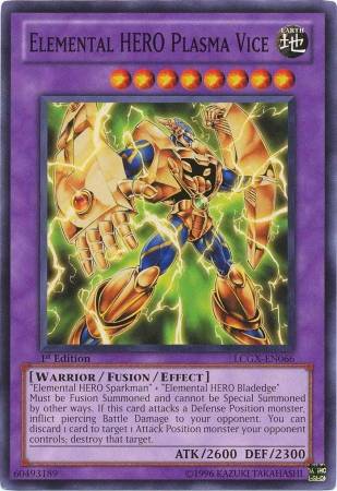 Herói Elementar Força Plasma / Elemental HERO Plasma Vice (#LCGX-EN066)