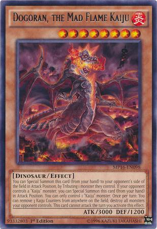 Dogoran, o Kaiju Louco das Chamas / Dogoran, the Mad Flame Kaiju (#OP05-EN004)