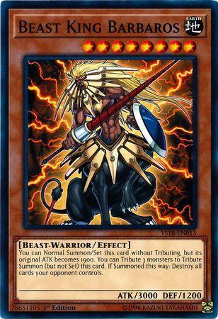 Rei das Bestas Bárbaros / Beast King Barbaros (#YS16-EN017)