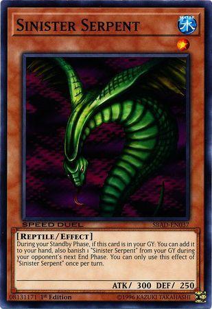 Serpente Sinistra / Sinister Serpent (#BP02-EN015)