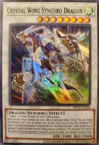 Dragão Sincro de Asas de Cristal / Crystal Wing Synchro Dragon (#BLLR-EN062)