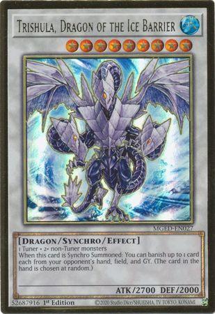 Trishula, o Dragão da Barreira de Gelo / Trishula, Dragon of the Ice Barrier (#BLLR-EN060)