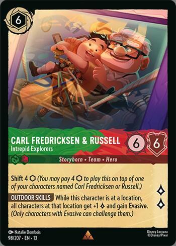 Carl Fredricksen & Russell - Intrepid Explorers 98