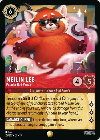 Meilin Lee - Popular Red Panda 125