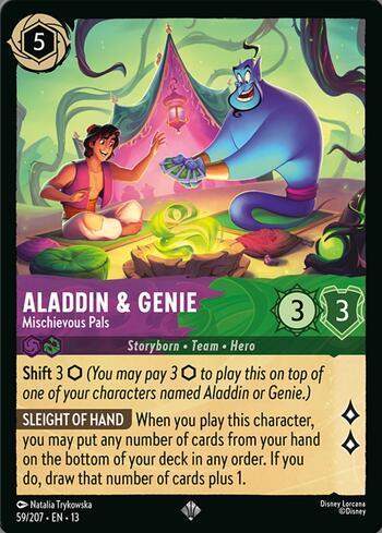 Aladdin & Genie - Mischievous Pals 59
