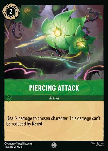 Piercing Attack 102