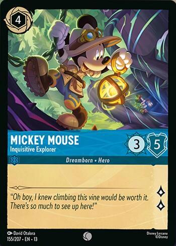 Mickey Mouse - Inquisitive Explorer 155