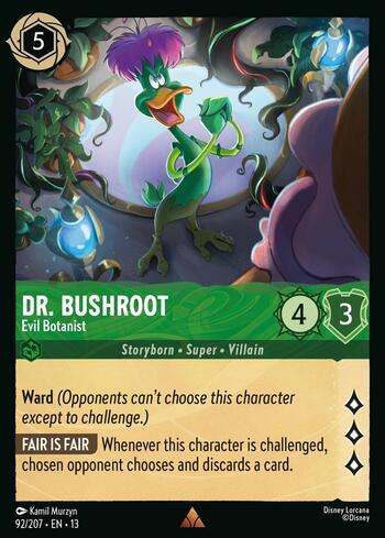 Dr. Bushroot - Evil Botanist 92