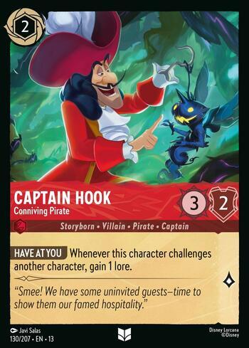 Captain Hook - Conniving Pirate 130