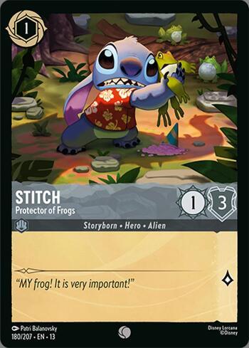 Stitch - Protector of Frogs 180