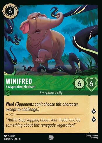 Winifred - Exasperated Elephant 84