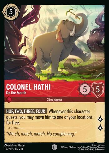 Colonel Hathi - On the March 116