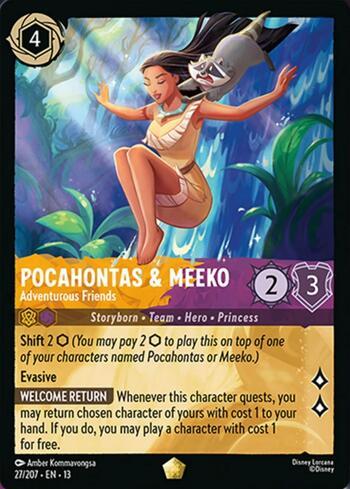 Pocahontas & Meeko - Adventurous Friends 27