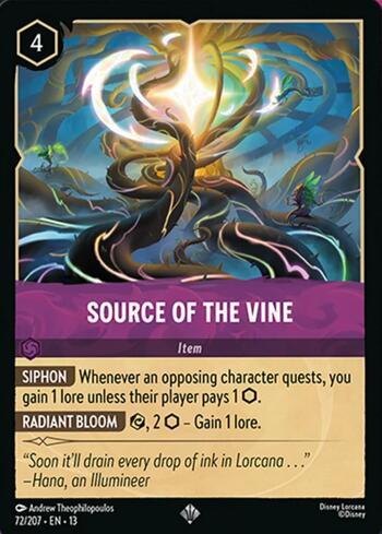 Source of the Vine 72
