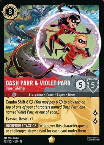 Dash Parr & Violet Parr - Super Siblings 133
