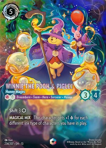 Winnie the Pooh & Piglet - Hunny Mages (Enchanted) 234