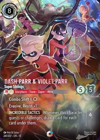 Dash Parr & Violet Parr - Super Siblings (Enchanted) 241
