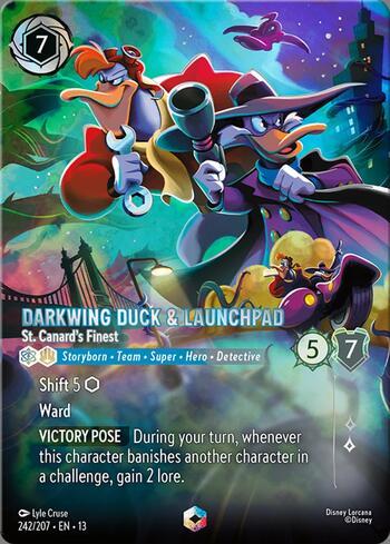 Darkwing Duck & Launchpad - St. Canard's Finest (Enchanted) 242