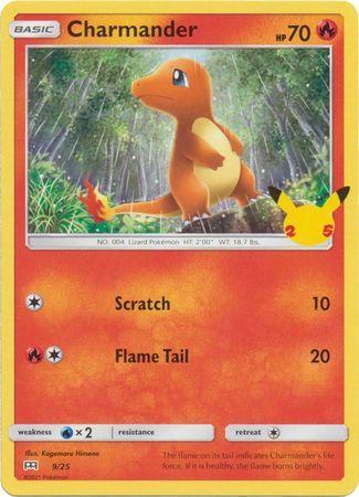 Coleção Completa Cartas Pokémon Mc Donalds 25 anos - 25 cartas comuns