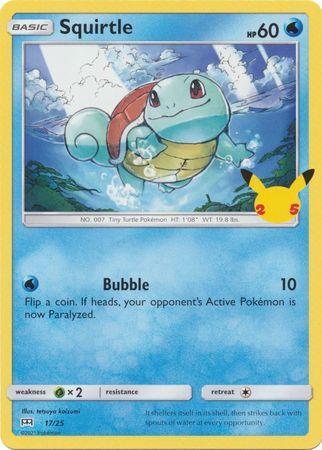 Pokémon 25 anos - Cartas McDonald's 2021 (regular)