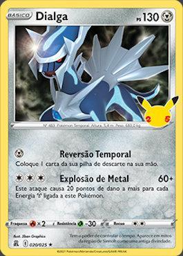 Carta de pokémon TCG - Ho-Oh - CELEBRAÇÕES- Comemoração de 25 anos