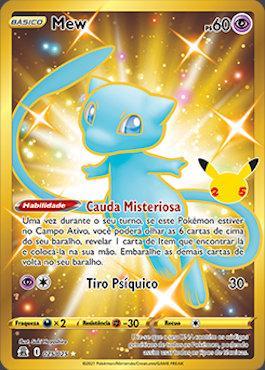 Carta de pokémon TCG - Ho-Oh - CELEBRAÇÕES- Comemoração de 25 anos