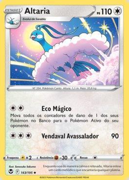 Todas as cartas da coleção de Pokémon TCG Tempestade Prateada