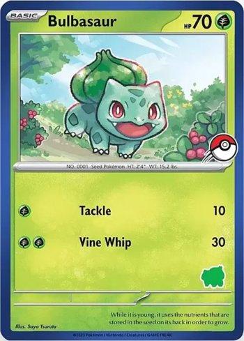 Bulbasaur [First Pokémon] (#001/012)