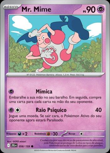 Mr. Mime 058/159