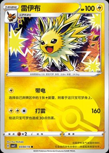 Jolteon (B)(Poké Ball Holo) (#0304-14/140)