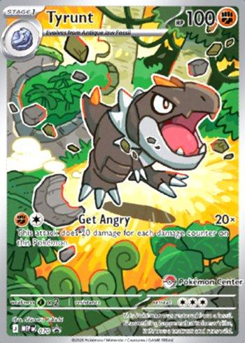 Tyrunt (Pokemon Center Exclusive) (#070b/∞)