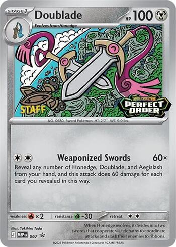 Doublade (Staff) (#067b/∞)