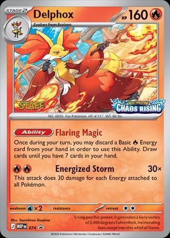 Delphox (Staff) (#074b/∞)