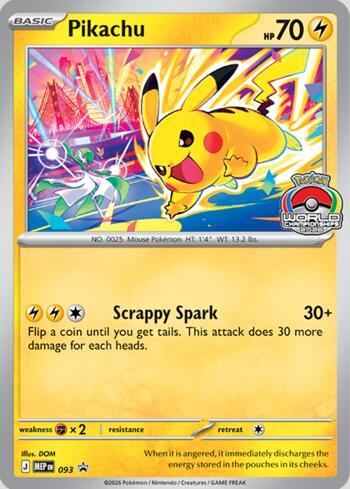 Pikachu (2026 World Championship) (#093/∞)
