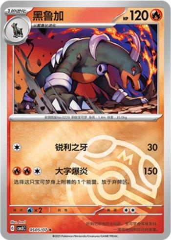 Houndoom (Master Ball Holo) (#0505-07/136)