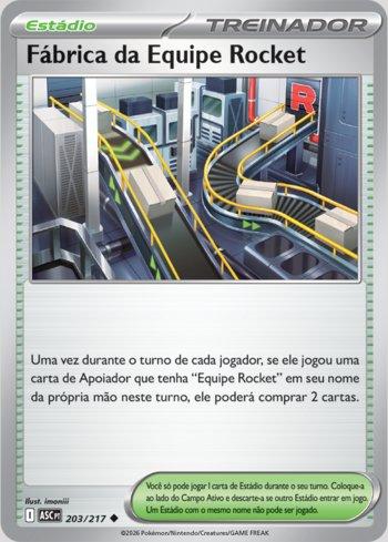 Fábrica da Equipe Rocket 203/217