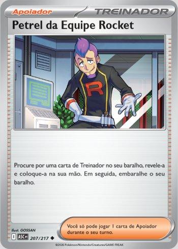 Petrel da Equipe Rocket 207/217