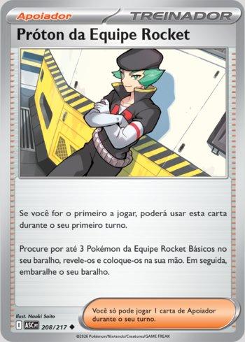 Próton da Equipe Rocket 208/217