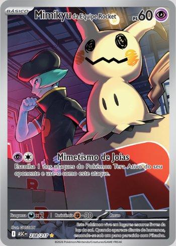 Mimikyu da Equipe Rocket
