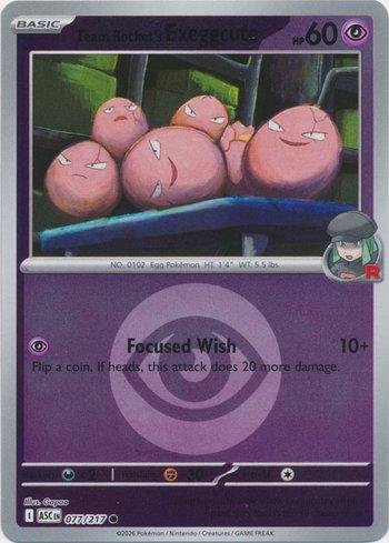 Exeggcute da Equipe Rocket