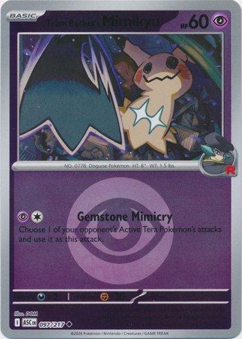 Mimikyu da Equipe Rocket