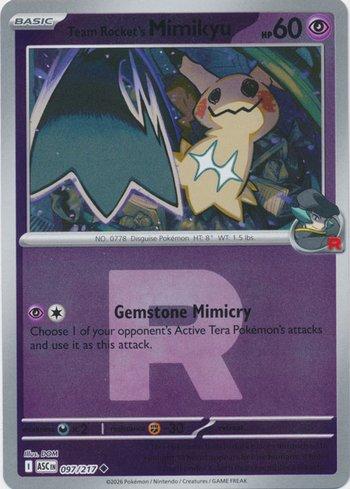Mimikyu da Equipe Rocket