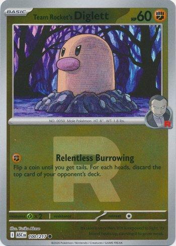 Diglett da Equipe Rocket