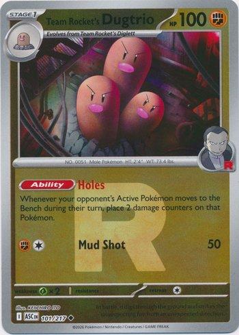Dugtrio da Equipe Rocket