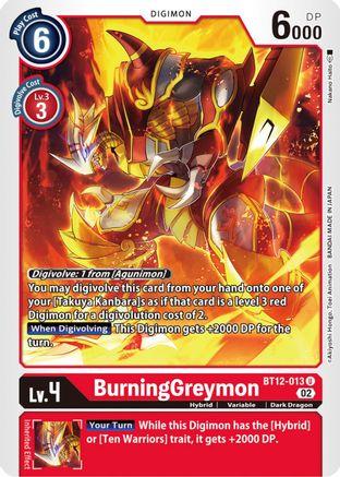 BurningGreymon (#BT12-013)