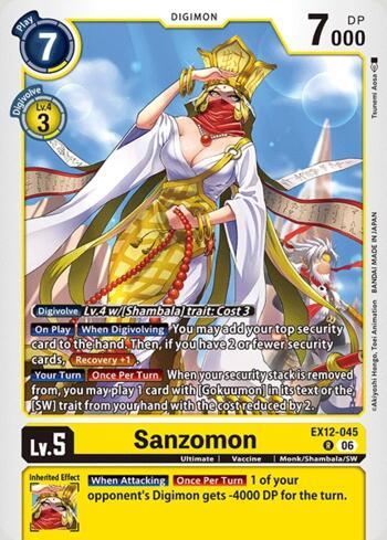 Sanzomon (#EX12-045) | Tamer Shop Hobby Store