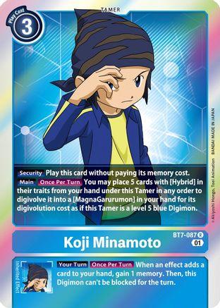 Koji Minamoto (BT7-087) | Busca de Cartas | LigaDigimon